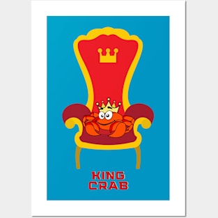 King Crab Posters and Art